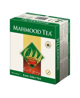 MAHMOOD Tea Earl Grey bags (100x2gr) x 18 st  شاي محمود ظرف معطر