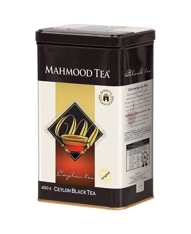 MAHMOOD Ceylon Black Tea tin 450gr x 10 st  شاي محمود اسود فرط تنك