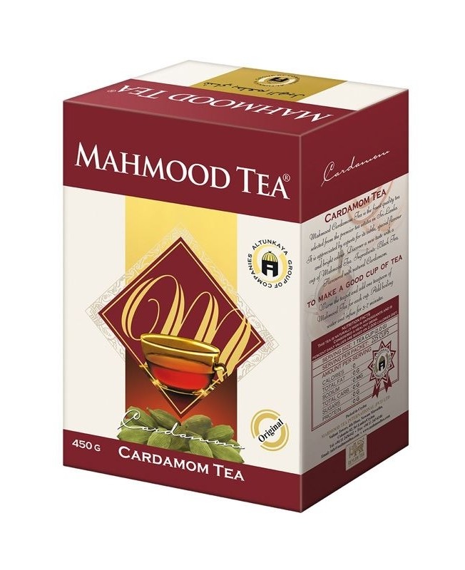 MAHMOOD Tea Cardamom 450gr x 20 st  شاي محمود فرط مع هال 450 غ