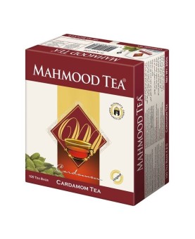 MAHMOOD Tea Cardamom bags (100 x 2gr) x 18 st  شاي محمود ظرف مع هال