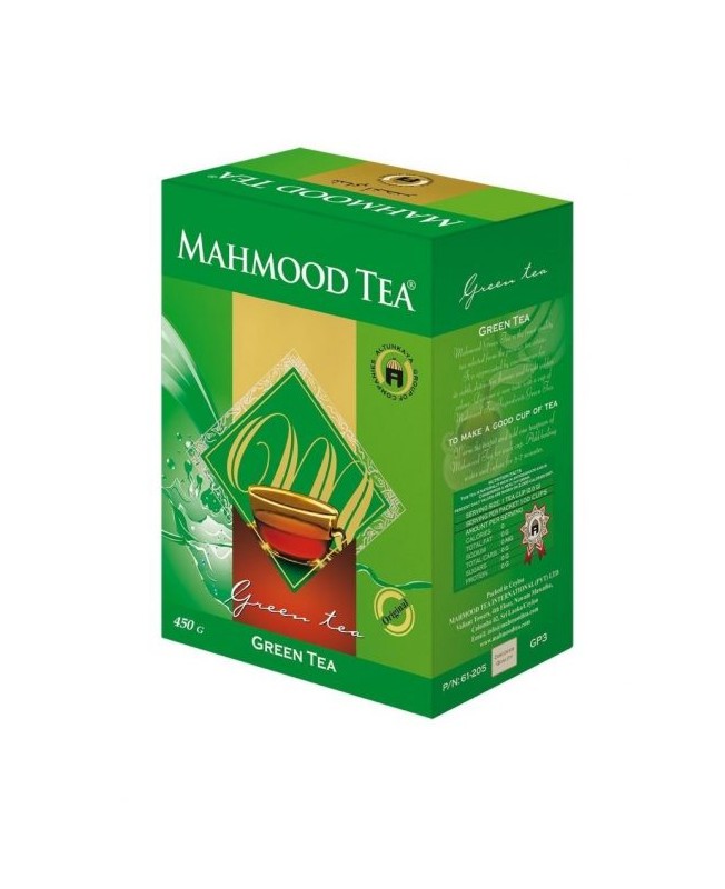 MAHMOOD Tea Green 450gr x 20st  شاي محمود اخضر فرط 450 غ