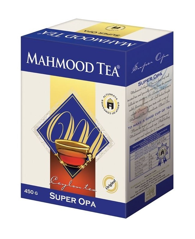 MAHMOOD Tea Super Opa (Arabic) 450gr x 20 st  شاي محمود اوبا خشن 450 غ