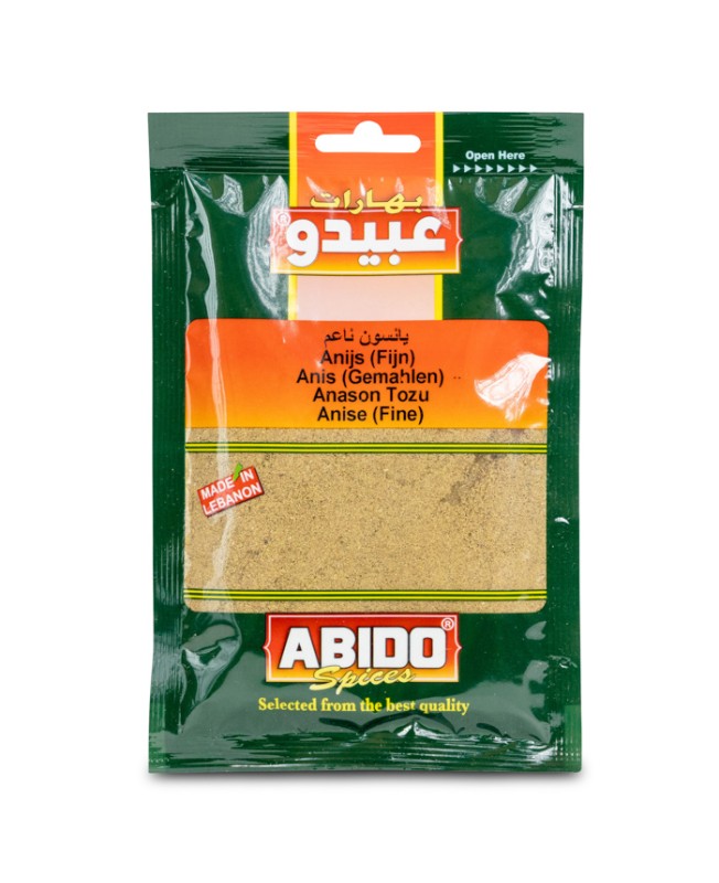 Abido, Anise powder, Lebanon, 10x50g