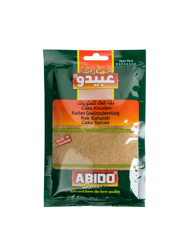 Abido, Cake Spices, Lebanon, 10x50g