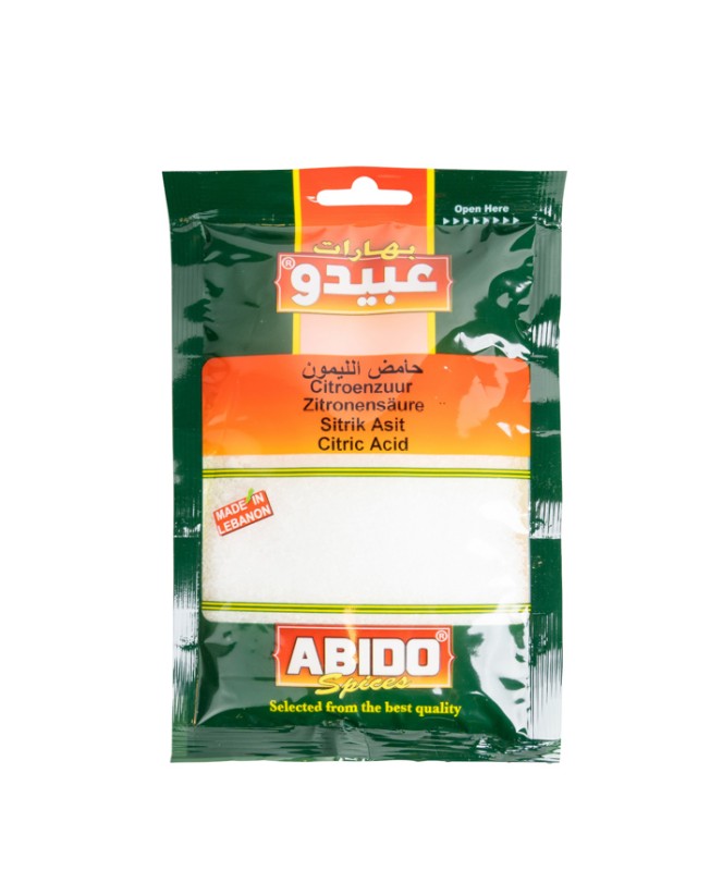 Abido, Citric Acid, Lebanon, 10x100g