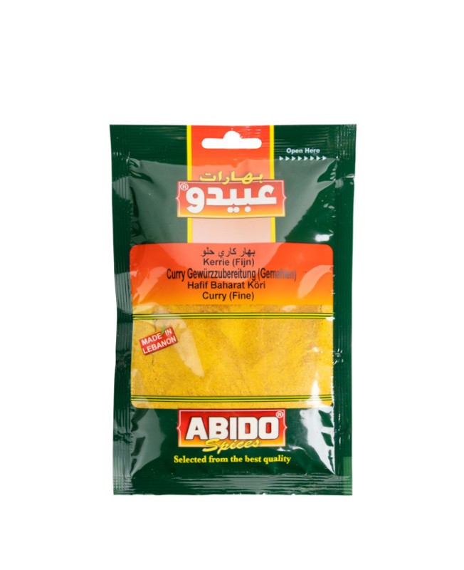 Abido, Curry (Fine), Lebanon, 10x50g