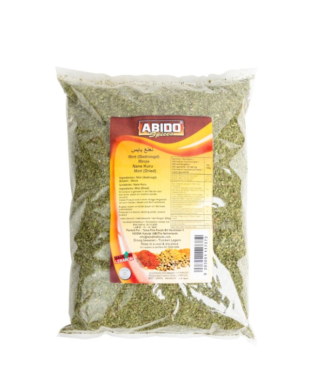 Abido, Dried mint, Lebanon, 1x500g
