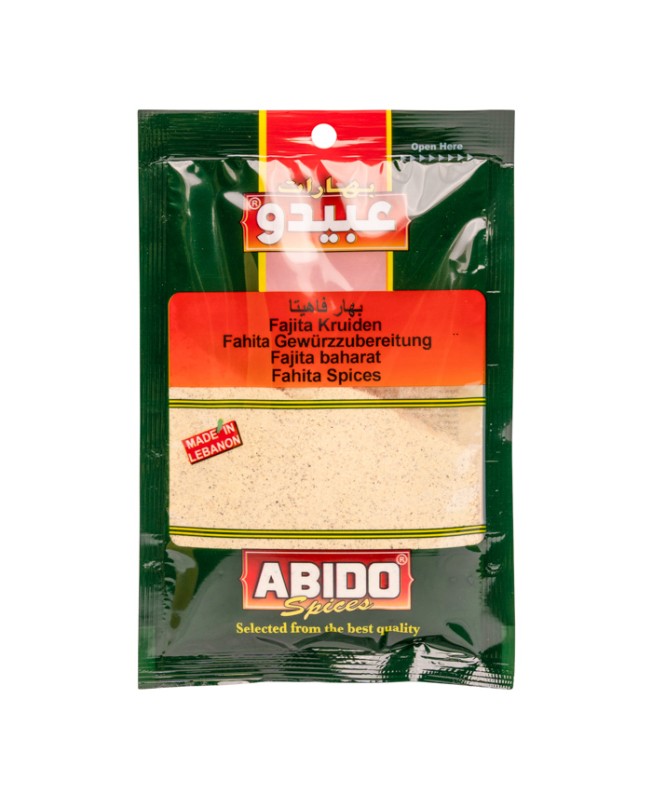 Abido, Fahita Spices, 10x50g