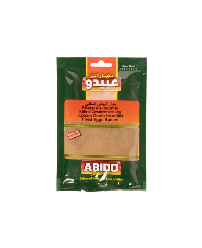 Abido, Fried Egg Spices, Lebanon, 10x50g