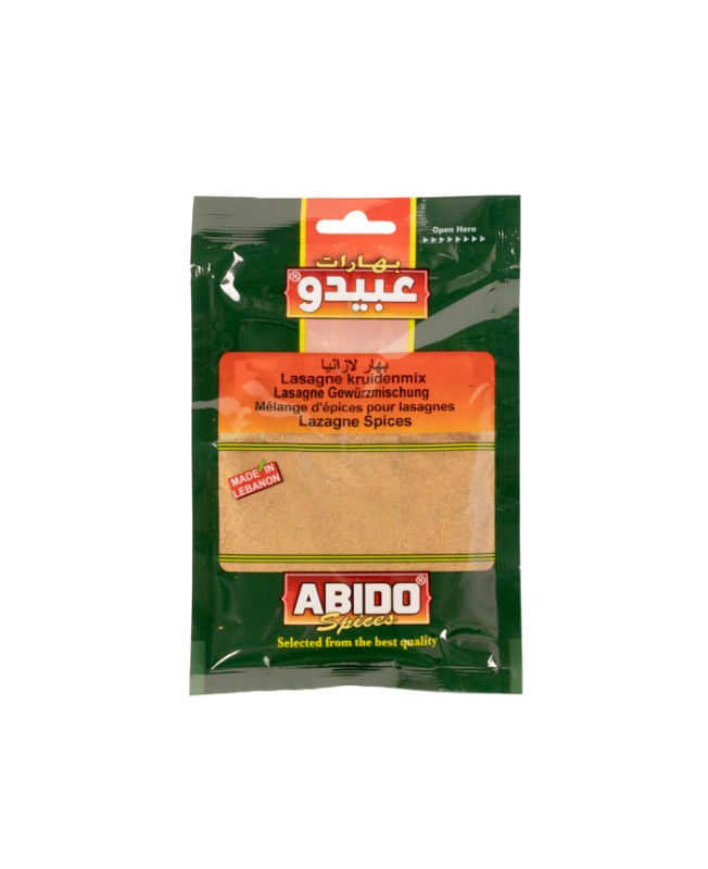Abido, Lazania Spices, Lebanon, 10x50g