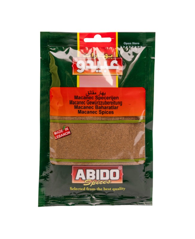 Abido, Macanec Spices, 10x50g