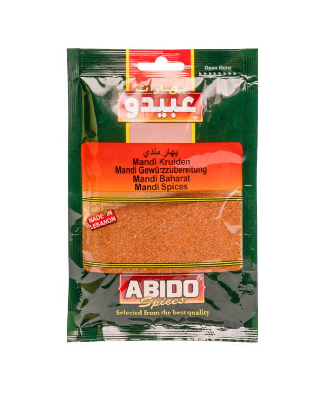 Abido, Mande spices, Lebanon, 10x50g