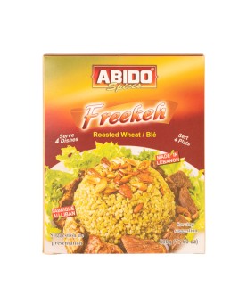 Abido, Mixed Grilled Wheat (Freekeh), carton, Lebanon, 24x500g