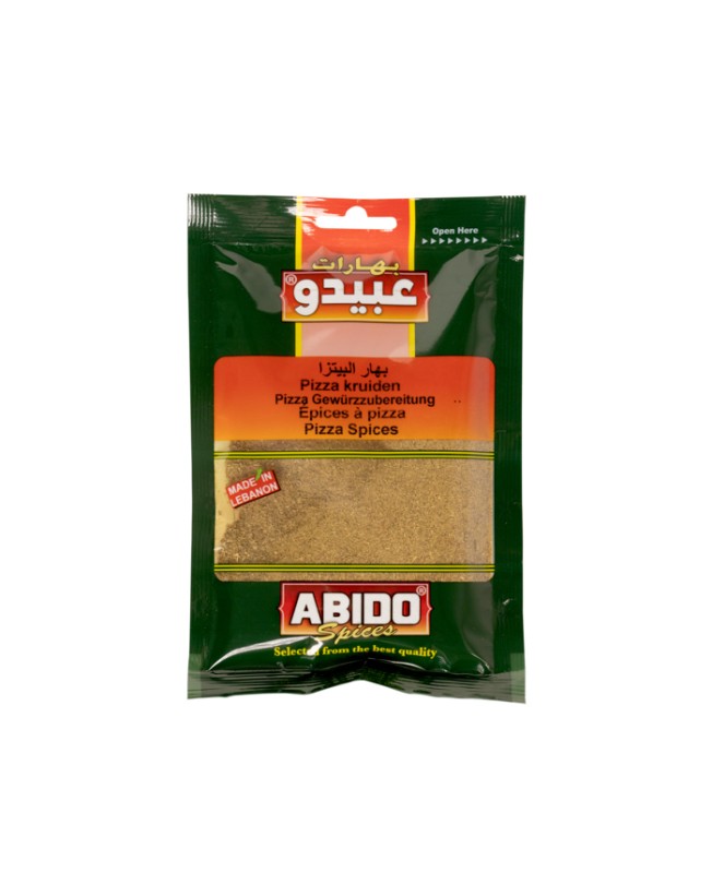 Abido, Pizza spices, Lebanon, 10x50g