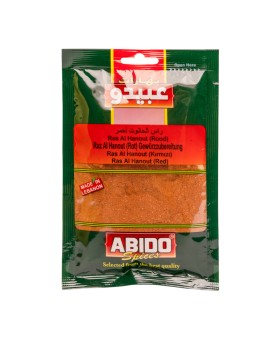 Abido, Ras Al Hanout (Red), Lebanon, 10x50g