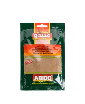 Abido, Shawarma Meat Spices, Lebanon, 10x50g