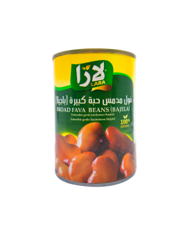 LARA Broad Beans Bajela 400 gr x 24 st
