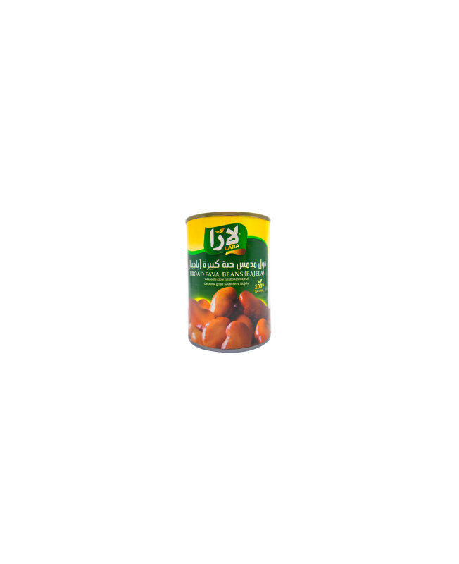 LARA Broad Beans Bajela 400 gr x 24 st