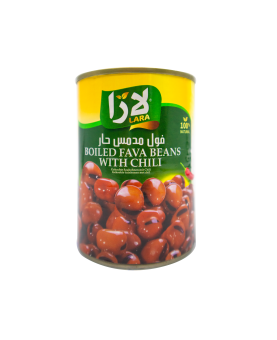 LARA Fava Beans Chilli 400 gr x 24 st