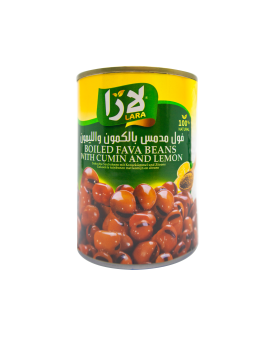 LARA Fava Beans Cumin & Lemon 400 gr x 24 st