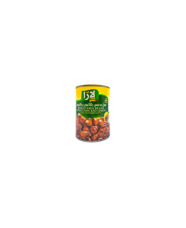 LARA Fava Beans Cumin & Lemon 400 gr x 24 st