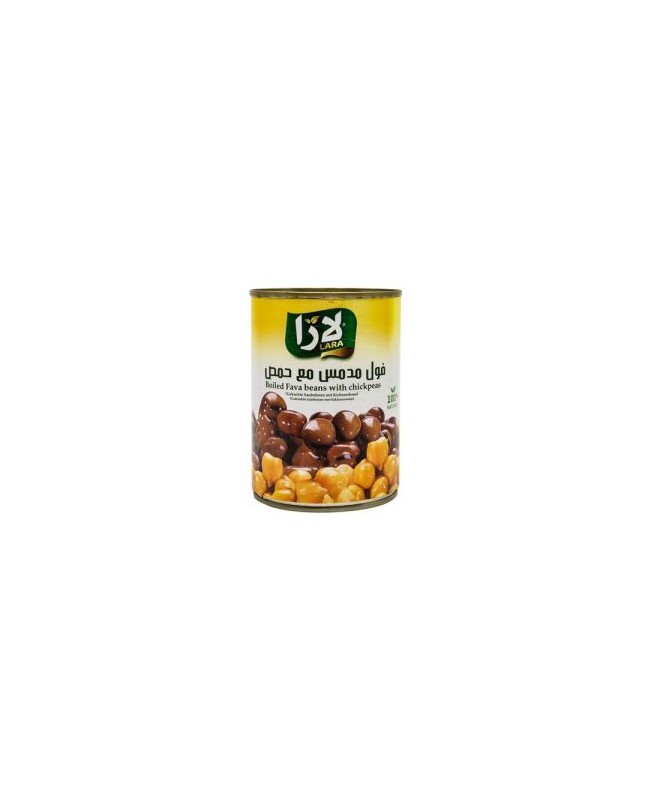 LARA Fava Beans with Chick peas 400 gr x 24 st